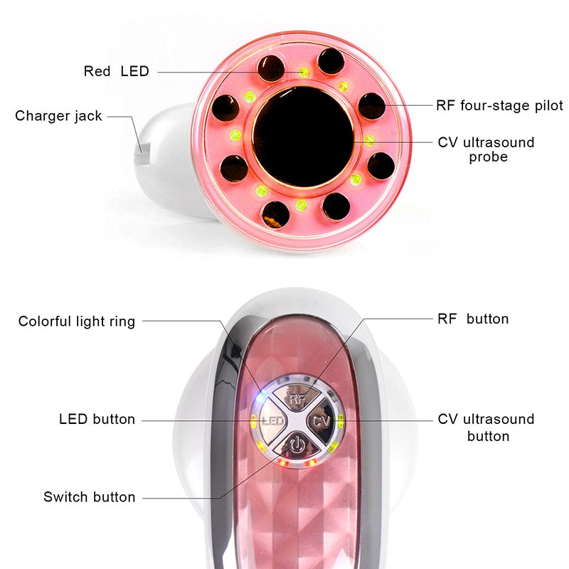 RF Cavitation Slimming Device for Arms, Abs & Thighs
