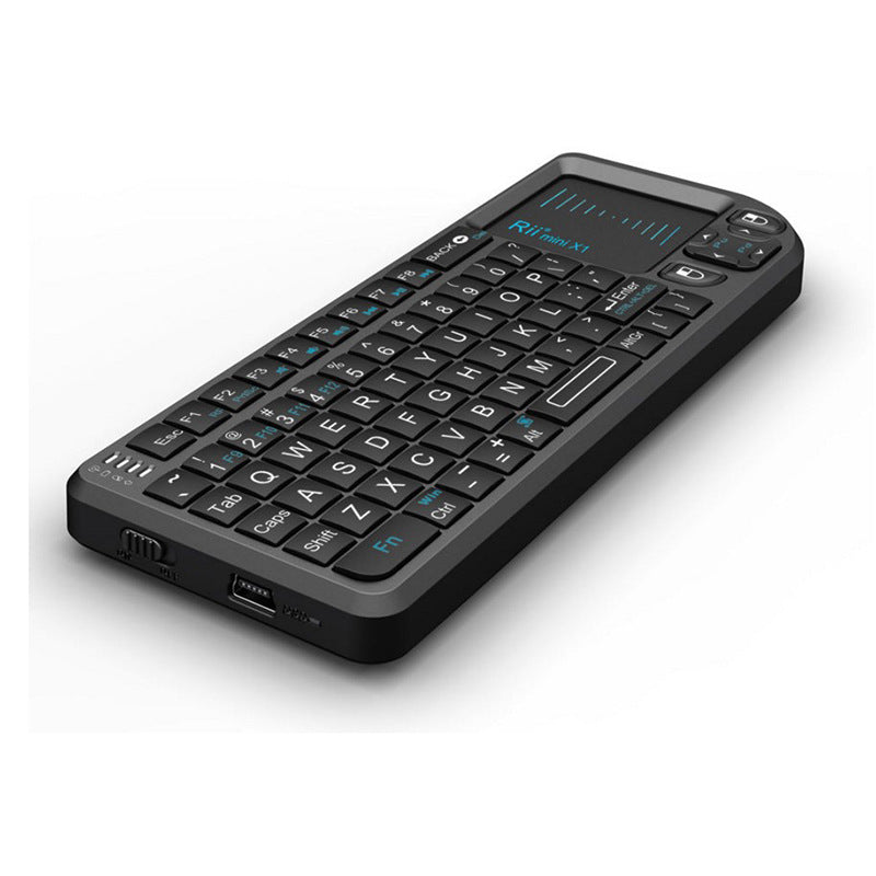 Wireless Keyboard with Touchpad Mouse for Desk or Couch