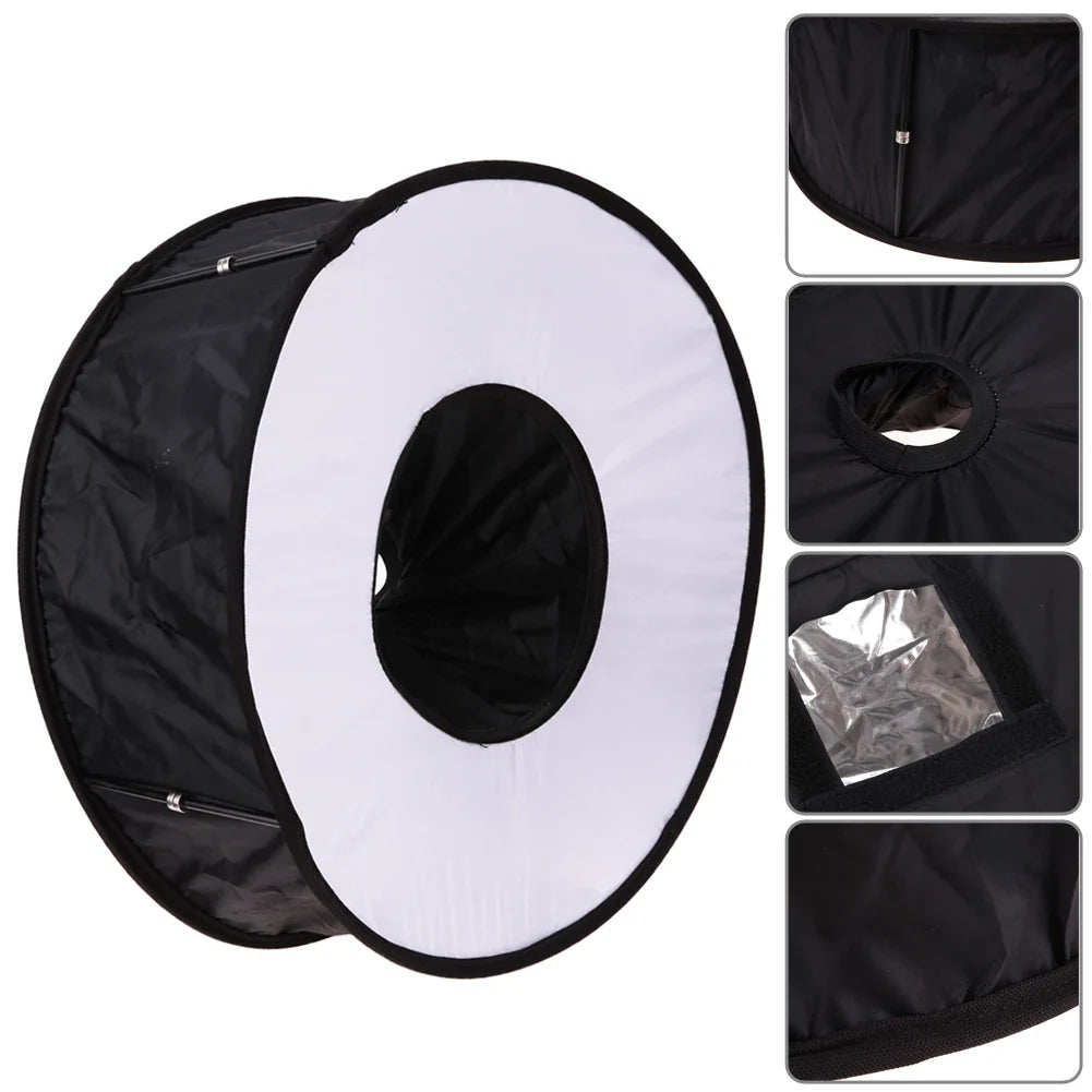 45cm Speedlite Ring Softbox for Soft Flash Portraits