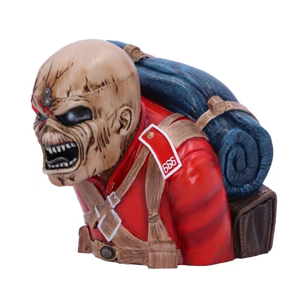 Iron Maiden Eddie Collectible Statue, Dramatic Display