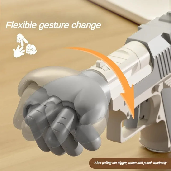 Rock Paper Scissors Gun Interactive Party Game Toy