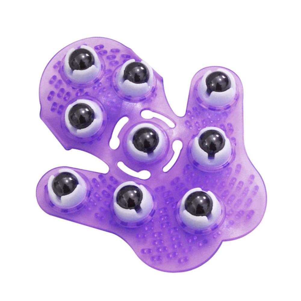Massage Glove with Roller Balls for Body Relief