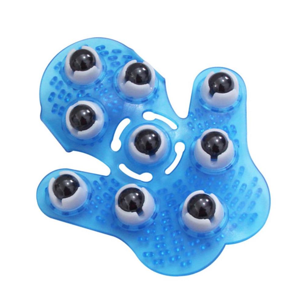 Massage Glove with Roller Balls for Body Relief