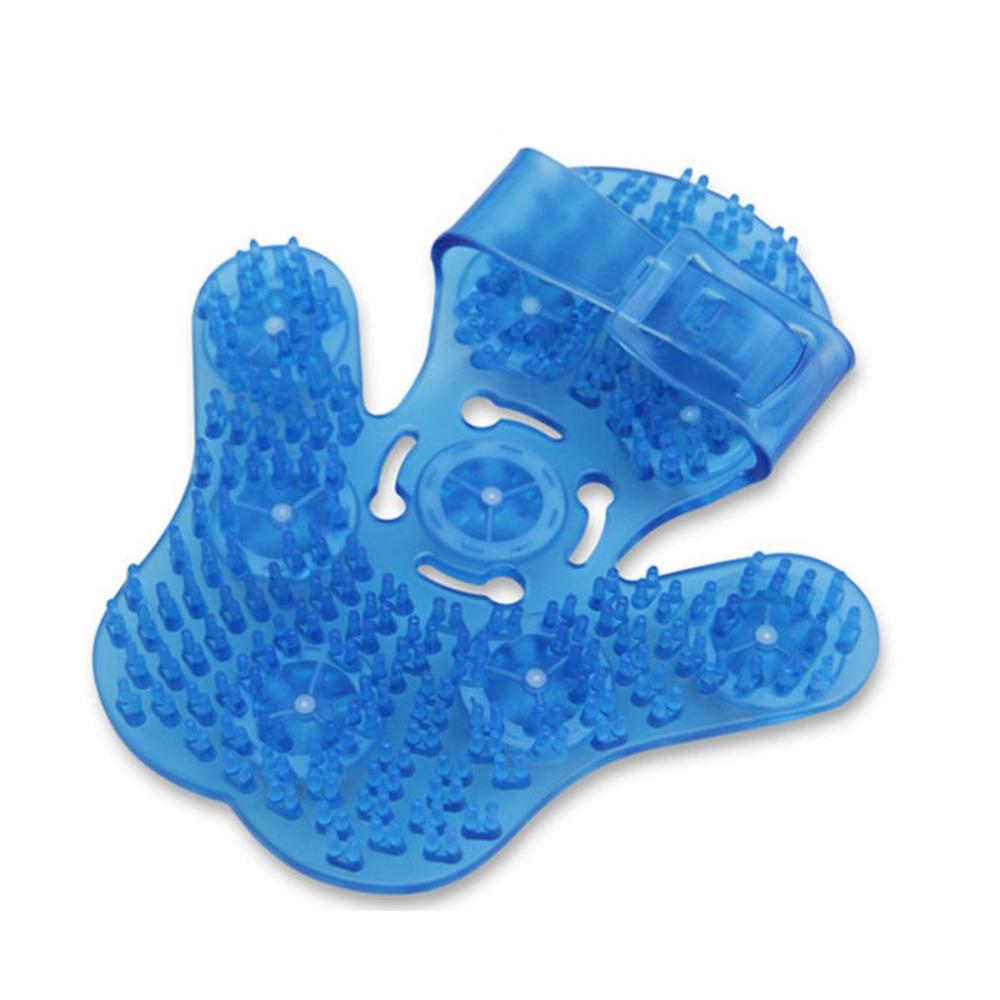 Massage Glove with Roller Balls for Body Relief