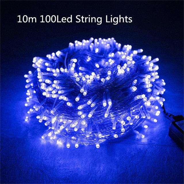 10m LED String Lights for Warm Christmas Ambience