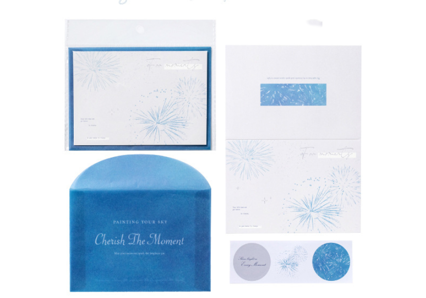 Embossed Botanical Greeting Card for Heartfelt Messages