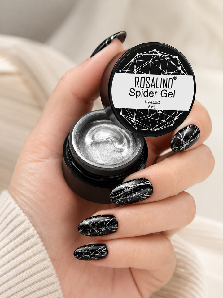 ROSALIND Spider Gel Nail Art Polish — 12 Colors UV/LED