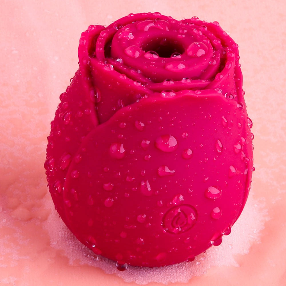 Rose-Shaped Clitoral Stimulator for Targeted Pleasure