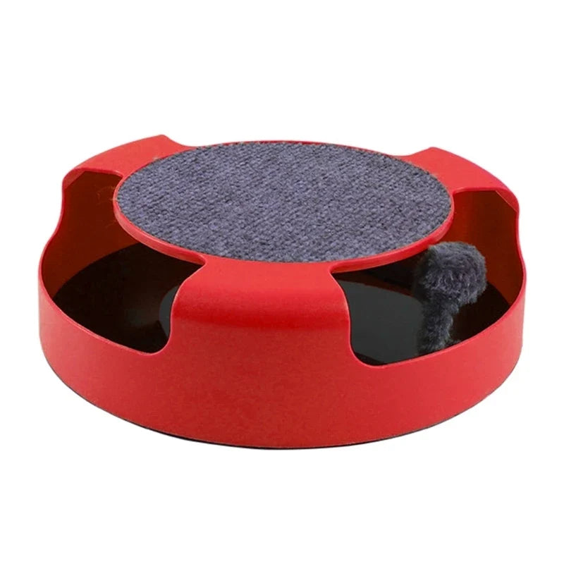 Interactive Cat Wheel Puzzle Toy for Indoor Cat Play