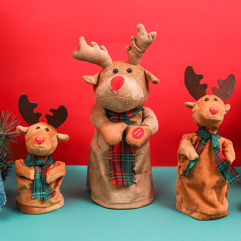 Dancing Musical Reindeer Christmas Decoration Ornament