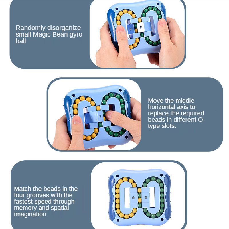 Rotating Puzzle Ball for Screen-Free Focus & Fidget Fun