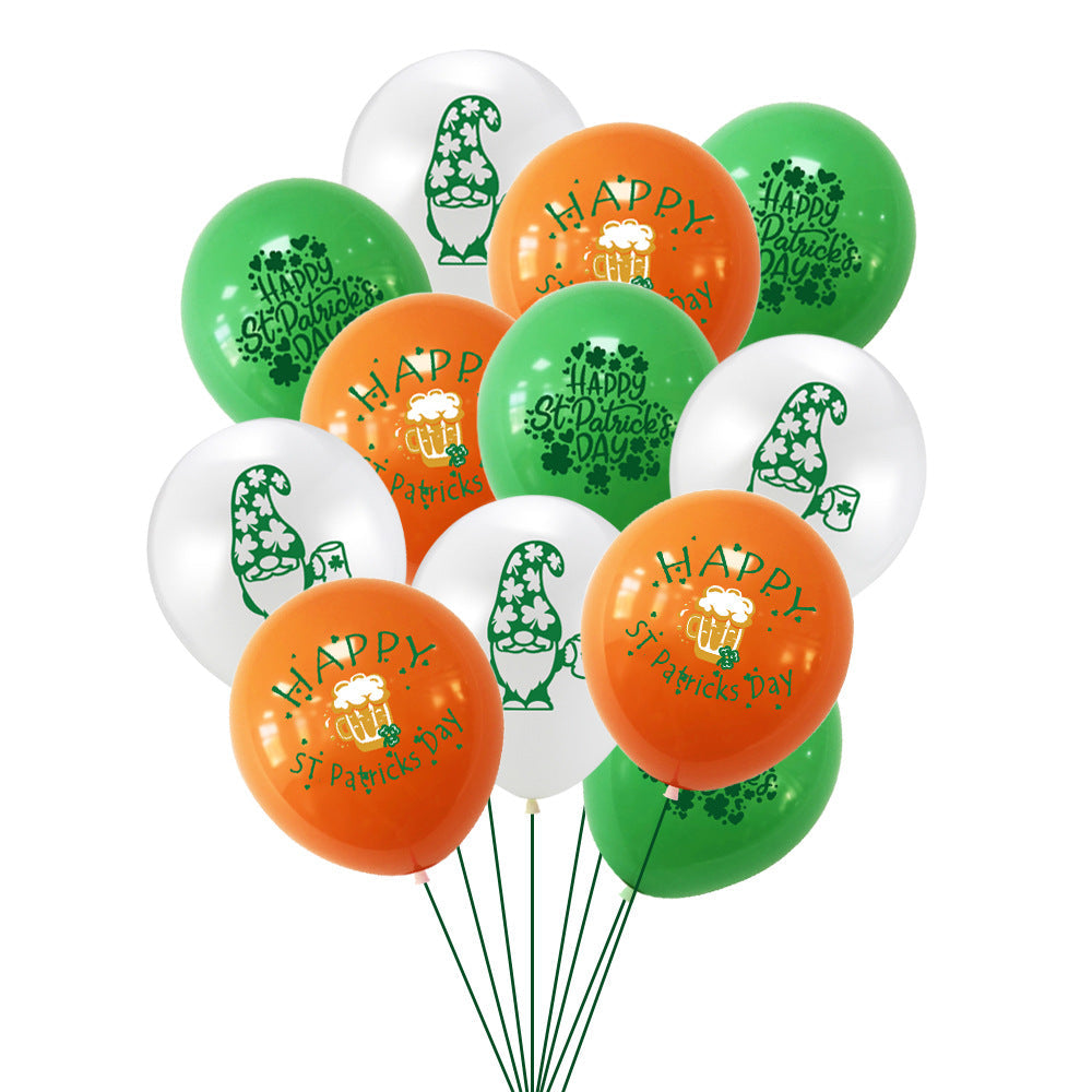St. Patrick's Day Balloons for Festive Party Decor