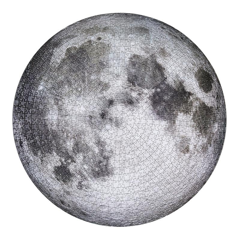 1000-Piece Round Planet Puzzle for Screen-Free Focus