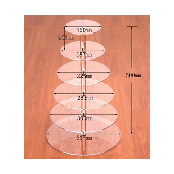 Acrylic Cake Stand for Elevated Dessert Table Displays