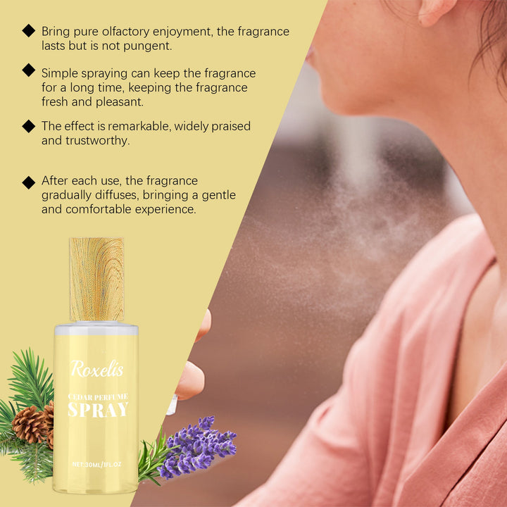 Cedar Eau de Toilette – Fresh, Light Floral Scent