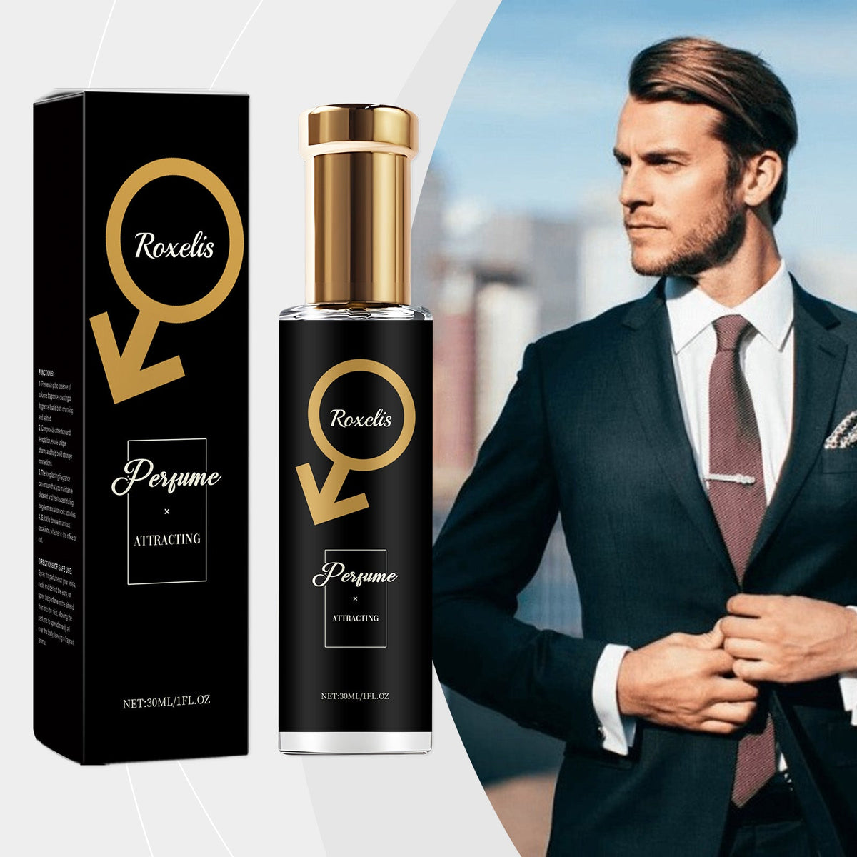 Men's Fragrance Perfume - Fresh, Long-Lasting Scent