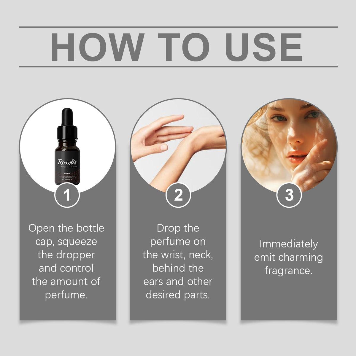 Pheromone Perfume for Women, Long-Lasting Scent