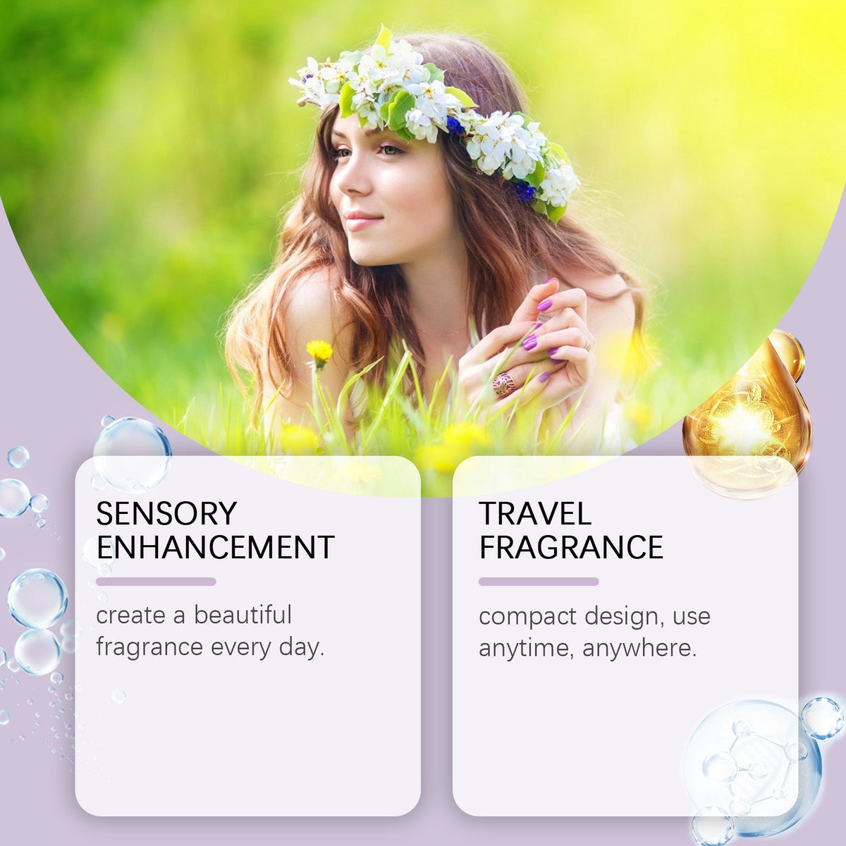 Portable Solid Perfume Balm for Elegant Everyday Fragrance