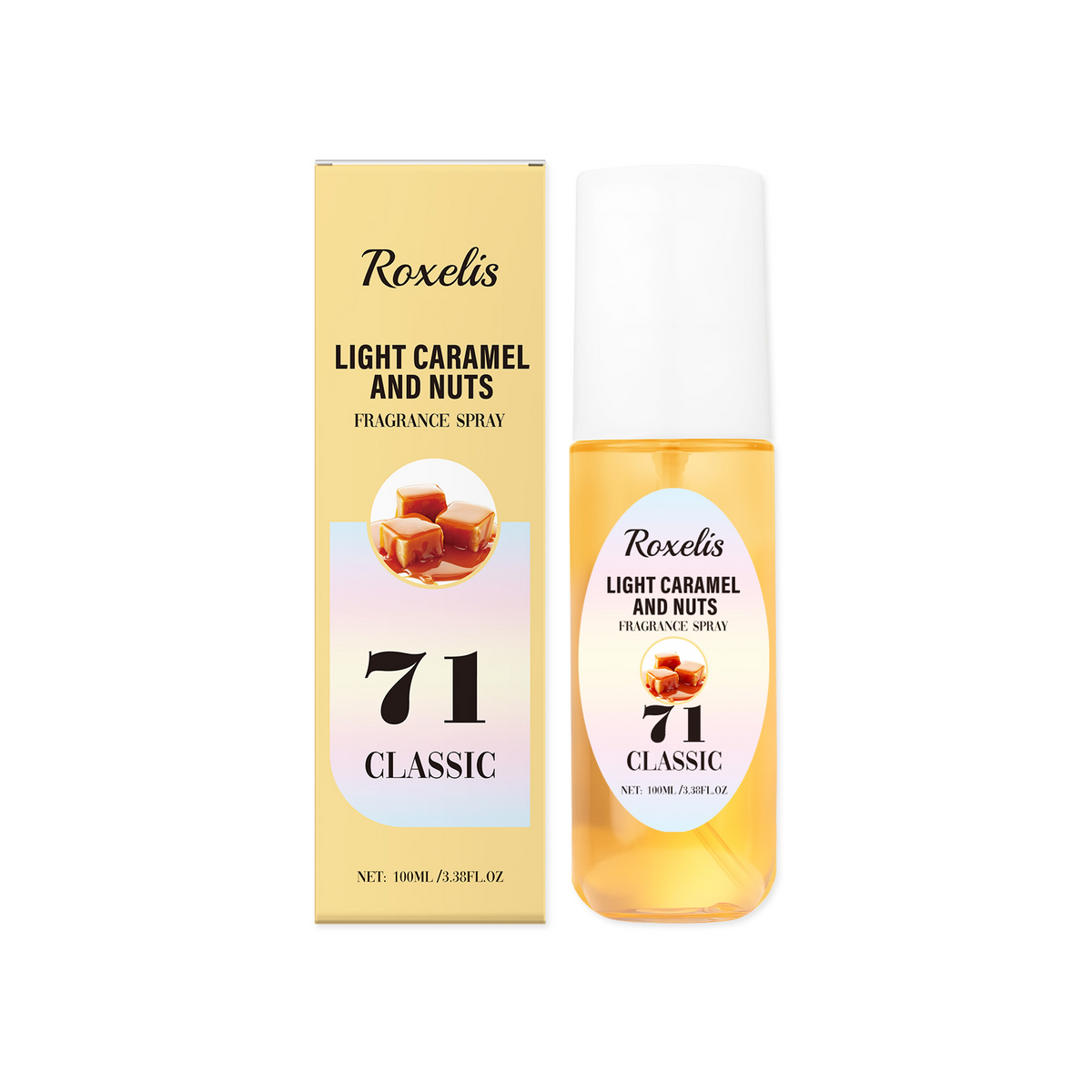 Caramel Body Spray for a Warm, Long-Lasting Fragrance