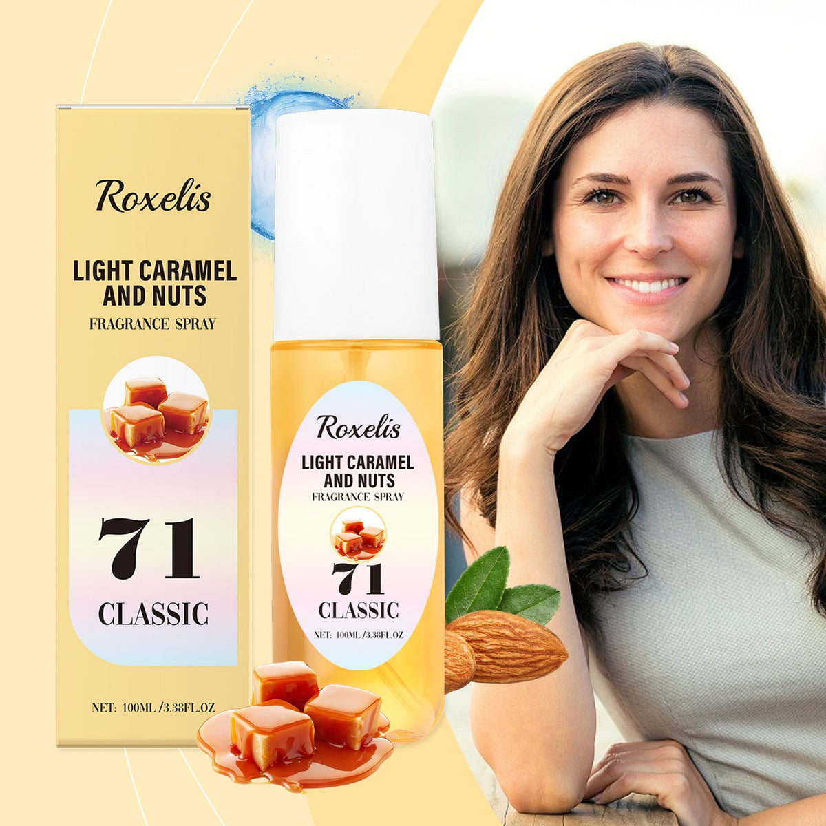 Caramel Body Spray for a Warm, Long-Lasting Fragrance