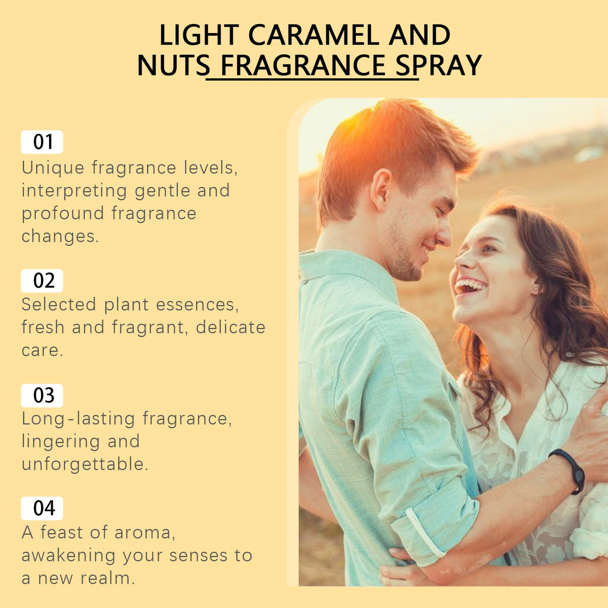Caramel Body Spray for a Warm, Long-Lasting Fragrance