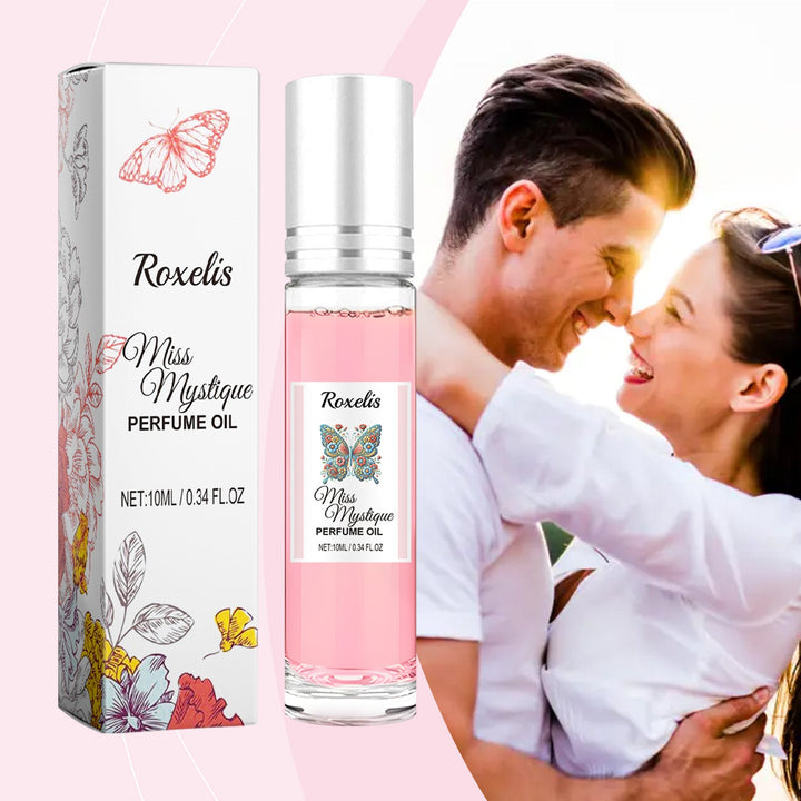 Portable Roll-On Perfume Oil for Fresh Floral Fragrance