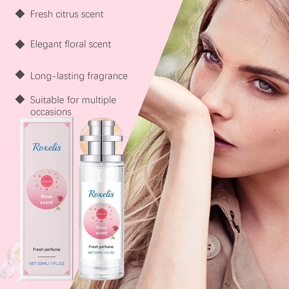 Rose Perfume for Women – Fresh Floral Everyday Scent