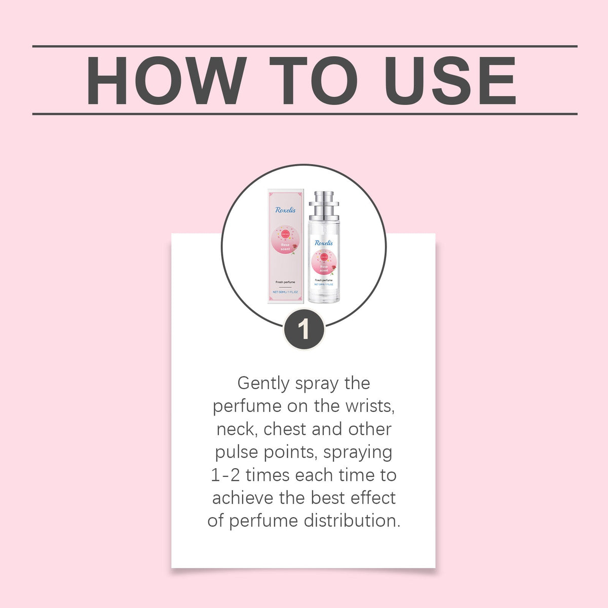 Rose Perfume for Women – Fresh Floral Everyday Scent