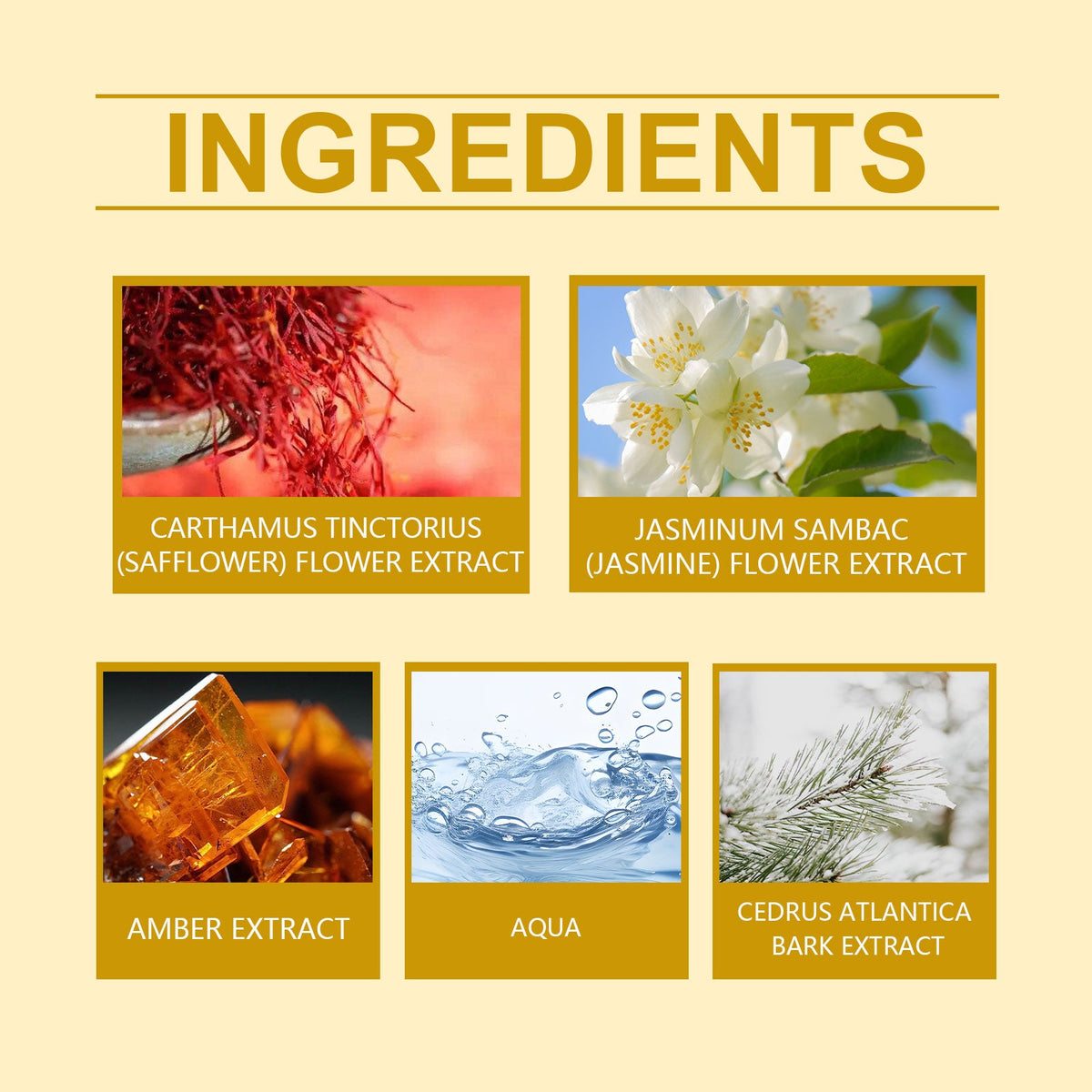 Saffron Jasmine Perfume Spray – Elegant Long-Lasting