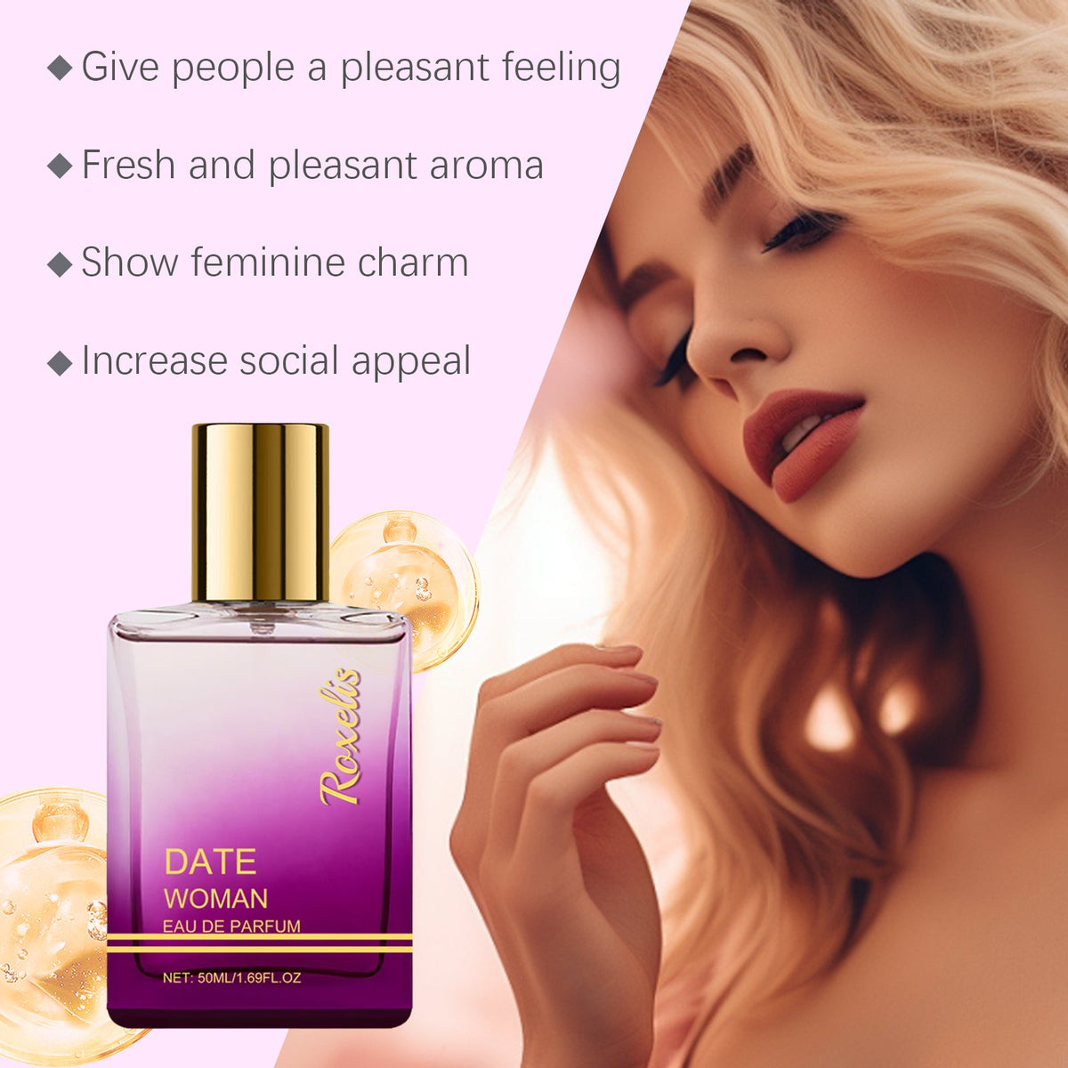 Roxelis Saffron Travel Perfume - Long-Lasting Daily Scent