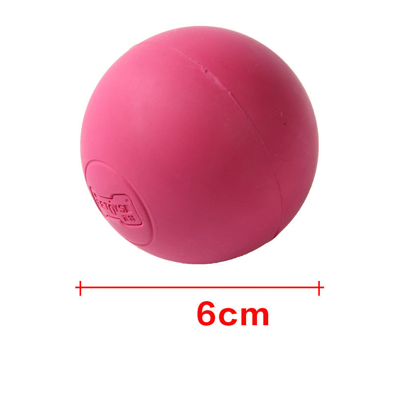 Rubber Dog Ball Toy for Durable Fetch and Training