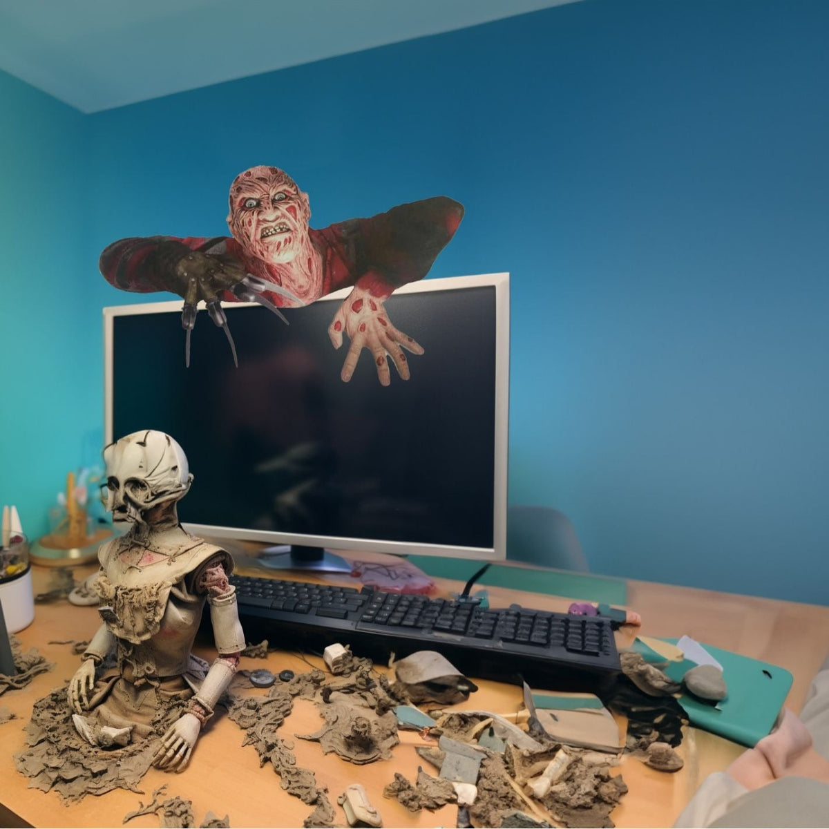 Freddy Krueger Wall Decor for Elm Street Halloween