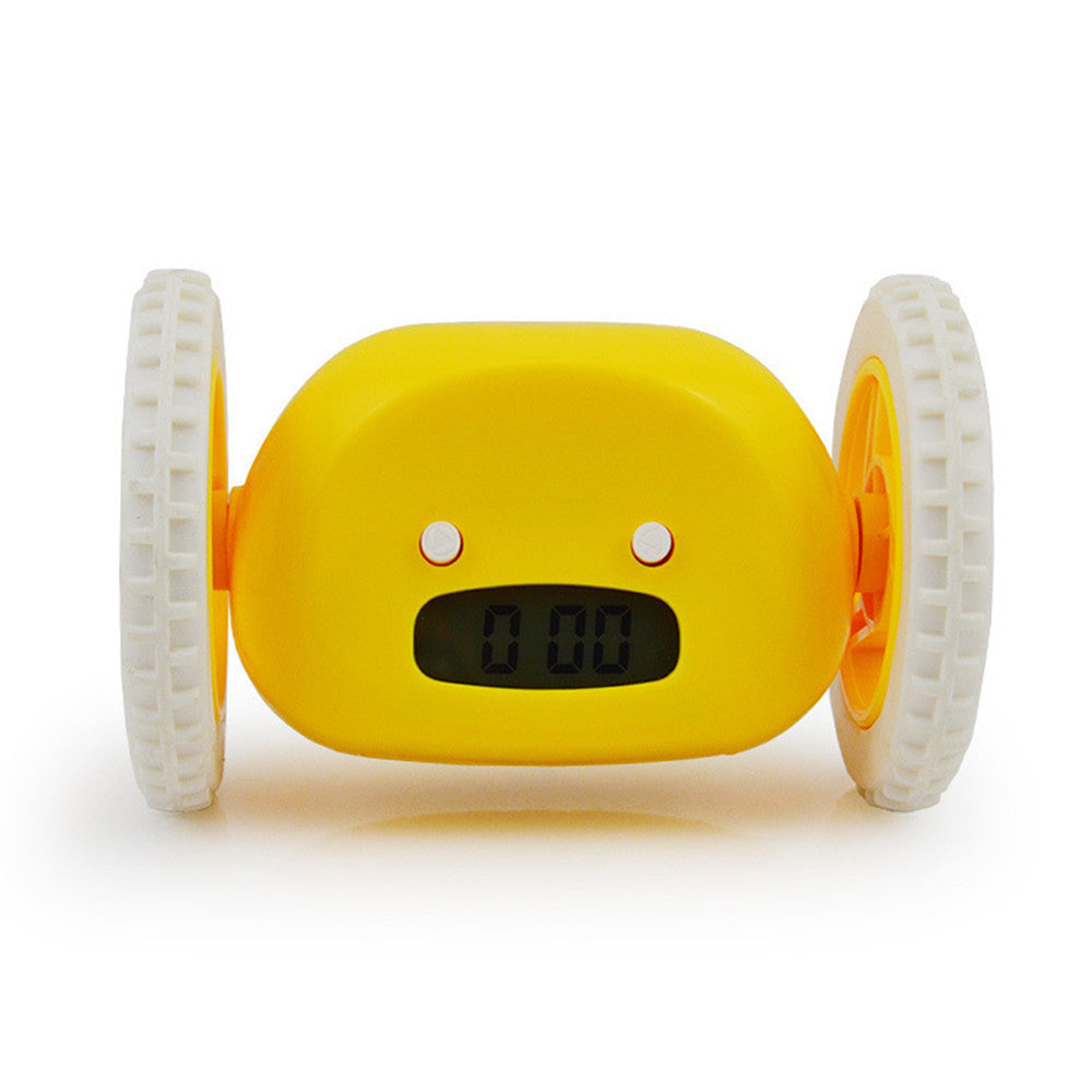 Running Alarm Clock That Moves to Stop Snoozing