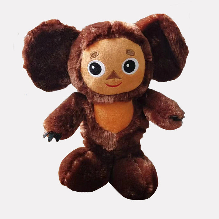 Big Ear Monkey Plush Toy for Cozy, Playful Cuddles