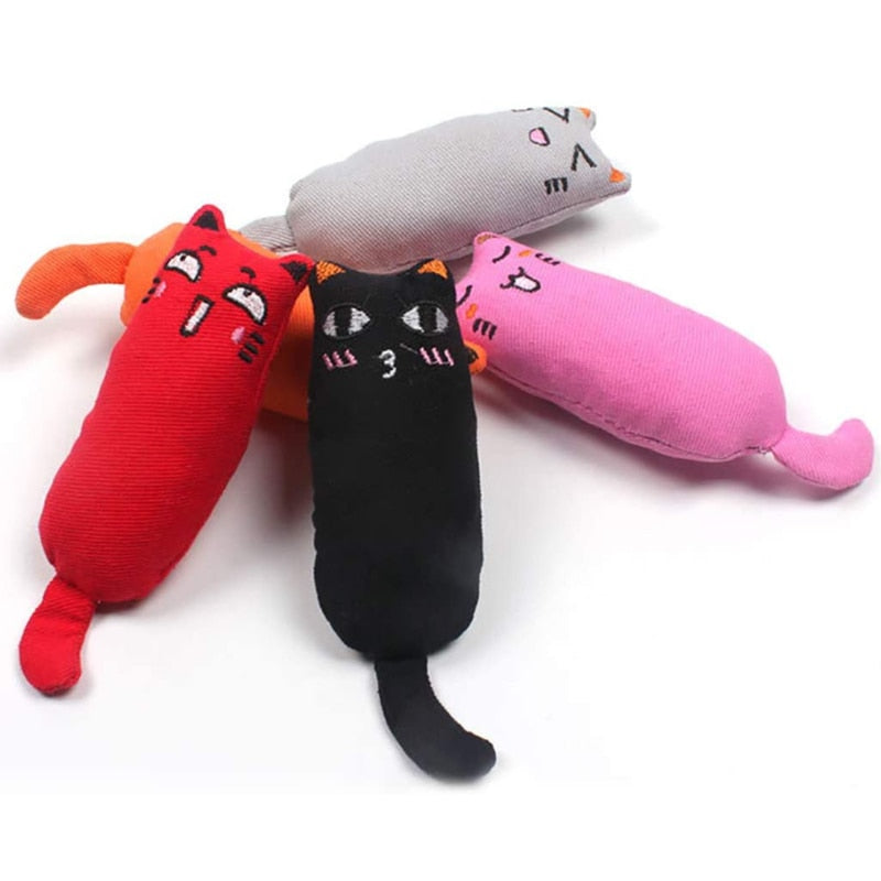 Catnip Plush Cat Toy for Indoor Play & Enrichment