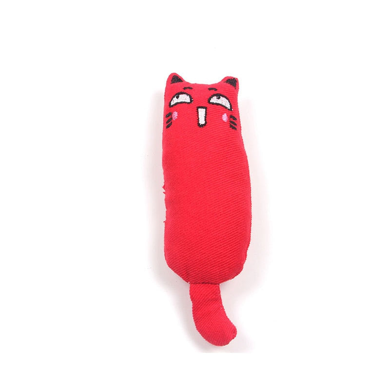 Catnip Plush Cat Toy for Indoor Play and Cozy Cuddles