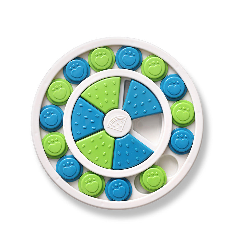 Interactive Dog Puzzle Feeder for Slower Treat Time