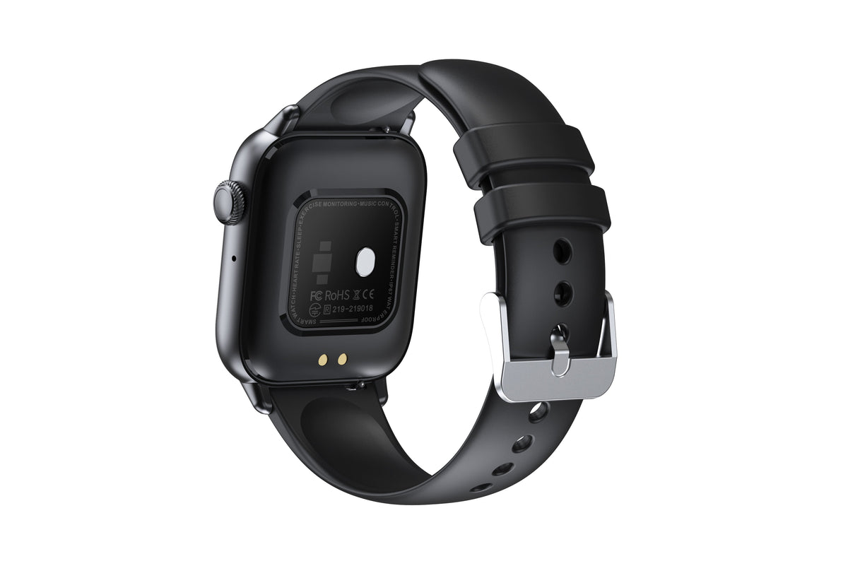 Bluetooth Smartwatch with Heart Rate and Step Tracking