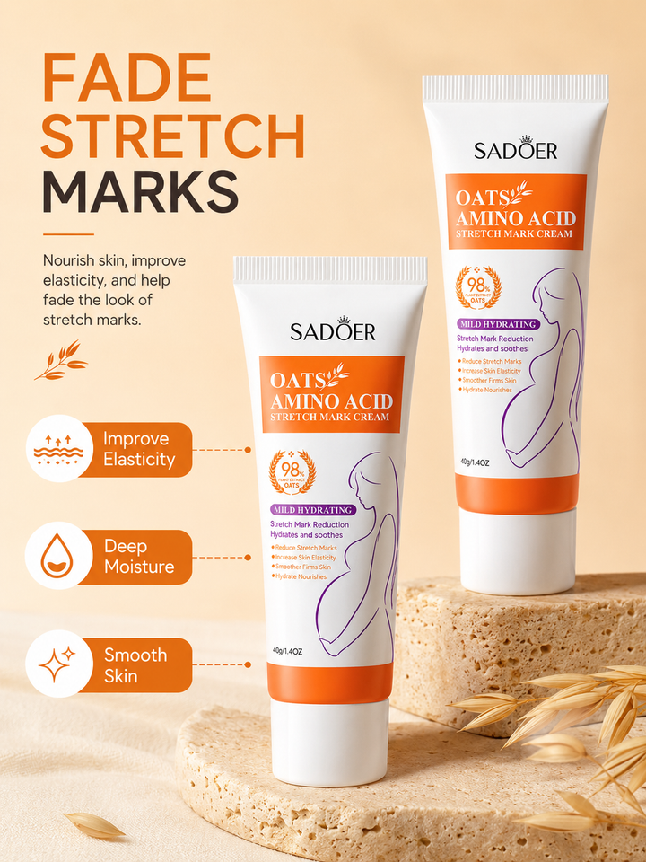 SADOER Oat Amino Acid Stretch Mark Moisturizing Cream