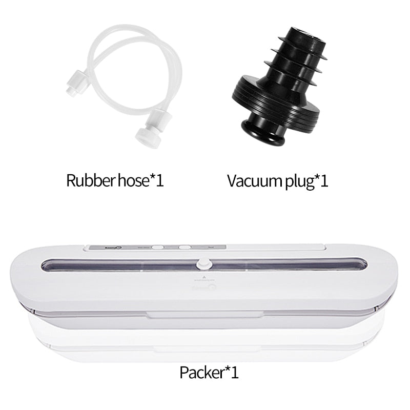 Automatic Vacuum Food Sealer with 5 Bags for Freshness