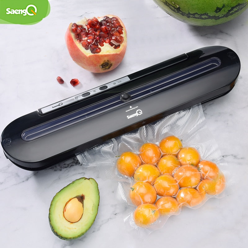 Automatic Vacuum Food Sealer with 5 Bags for Freshness