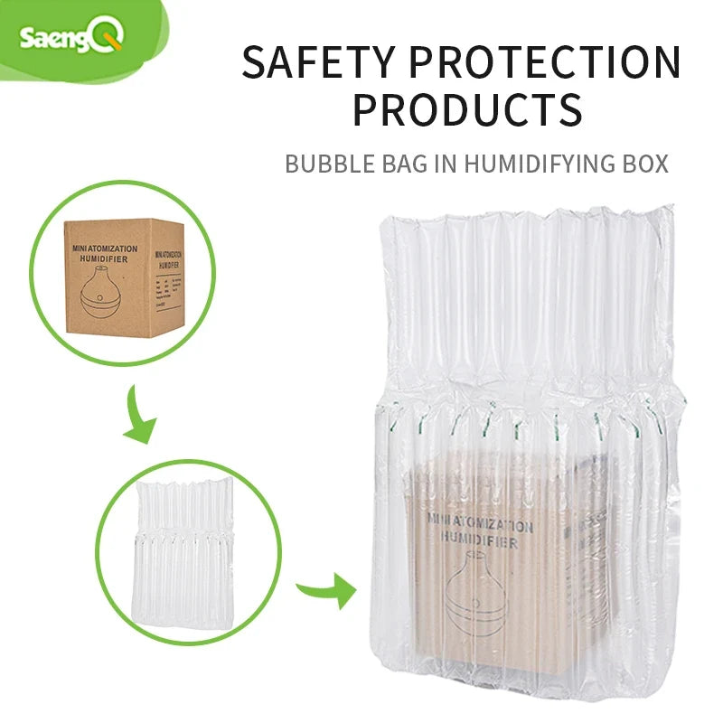 Ultrasonic Wood Grain Humidifier with Warm LED Glow