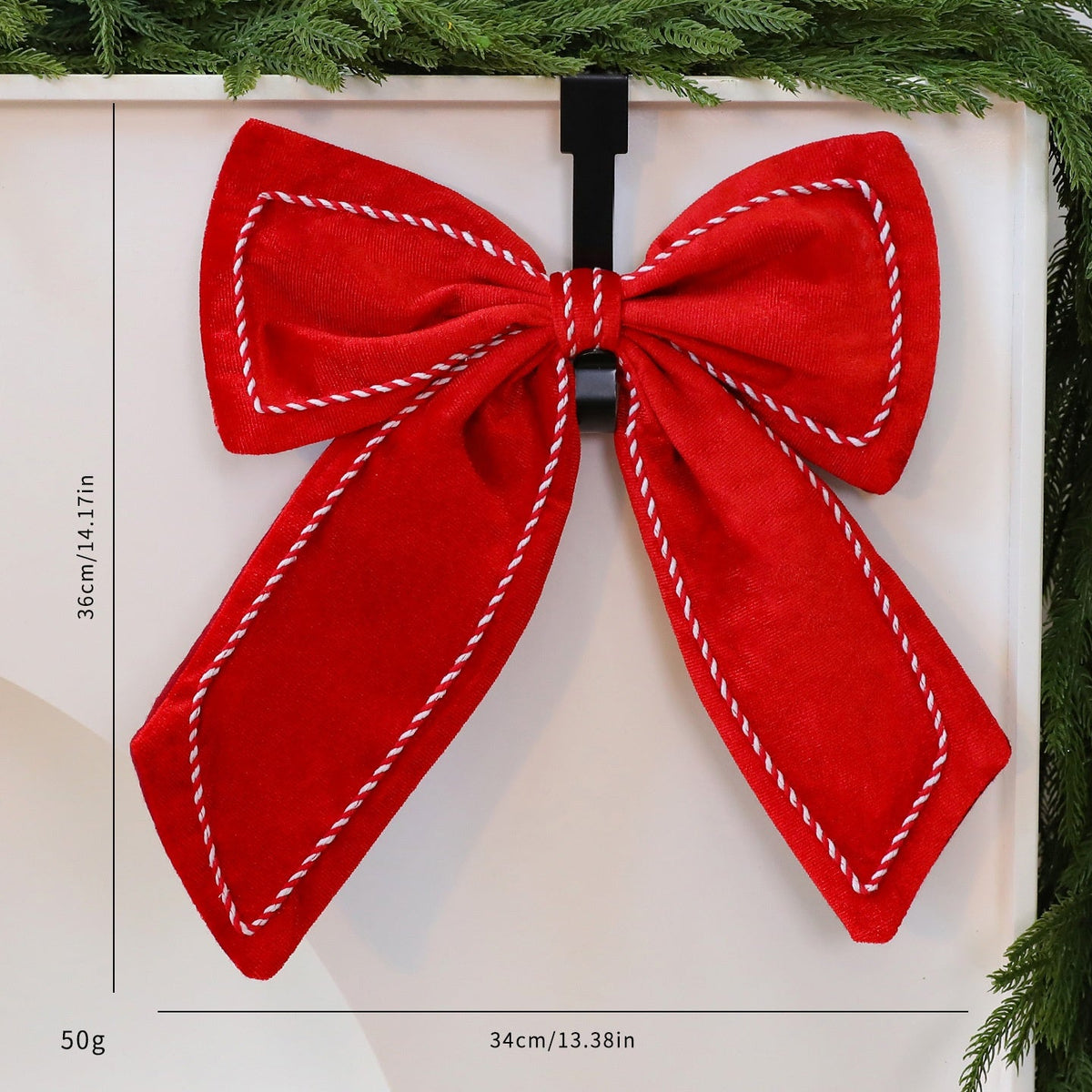 Velvet Christmas Tree Bows for Instant Festive Impact