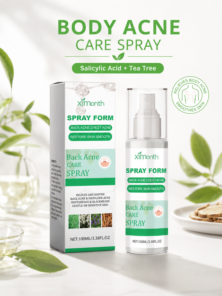 Salicylic Acid Body Acne Spray — Clear Back & Chest Breakouts