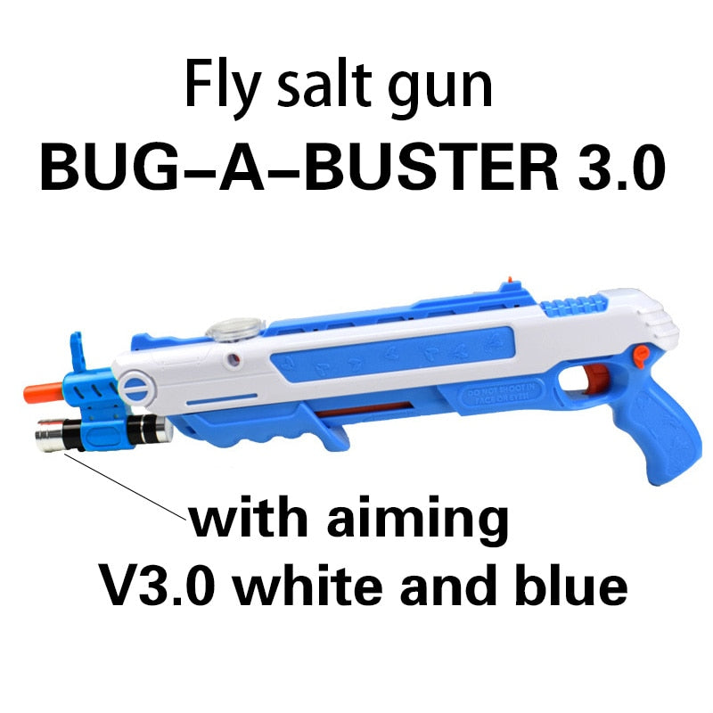 Salt Gun Bug Blaster for Close-Range Indoor Fly Control