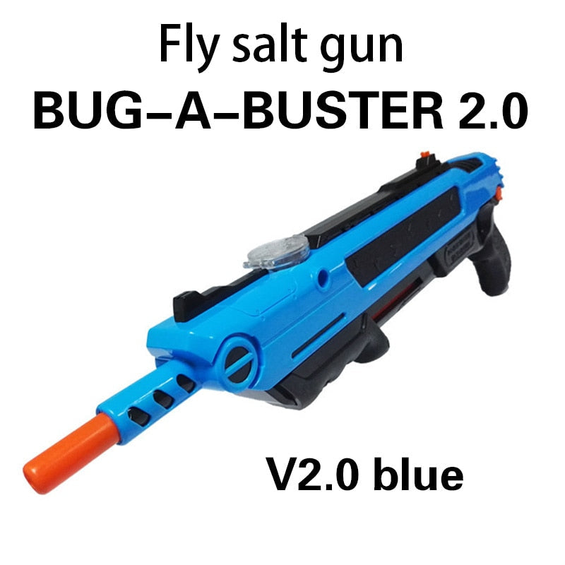Salt Gun Bug Blaster for Close-Range Indoor Fly Control