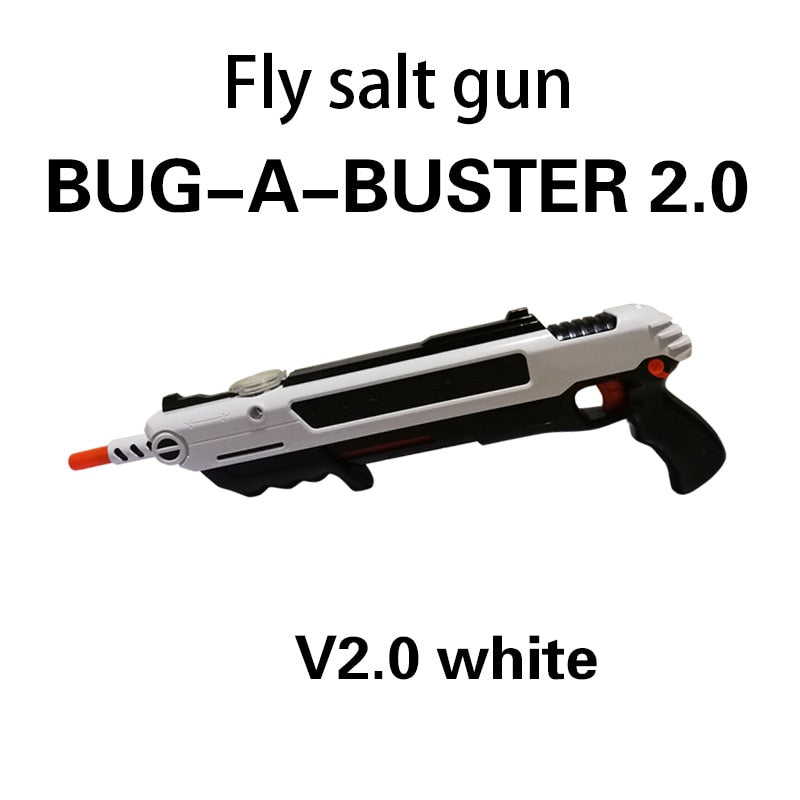 Salt Gun Bug Blaster for Close-Range Indoor Fly Control