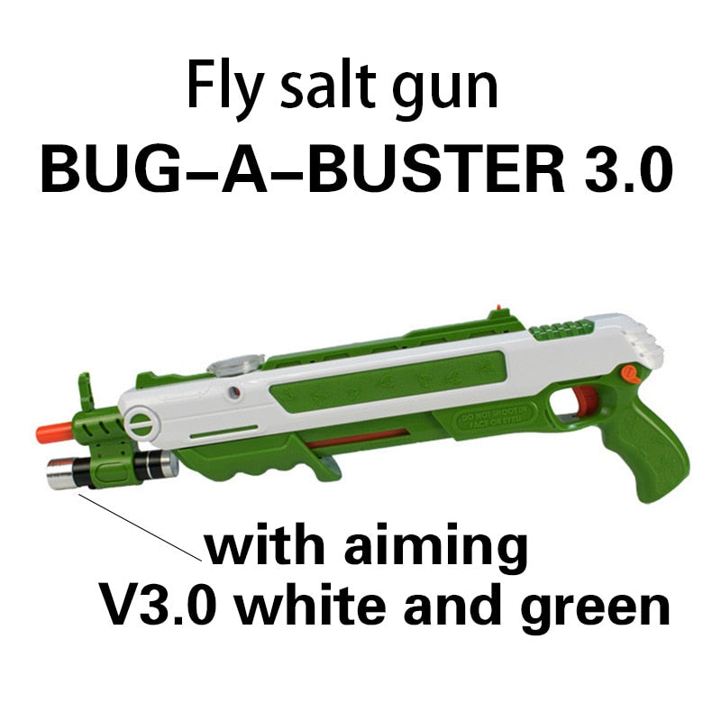 Salt Gun Bug Blaster for Close-Range Indoor Fly Control