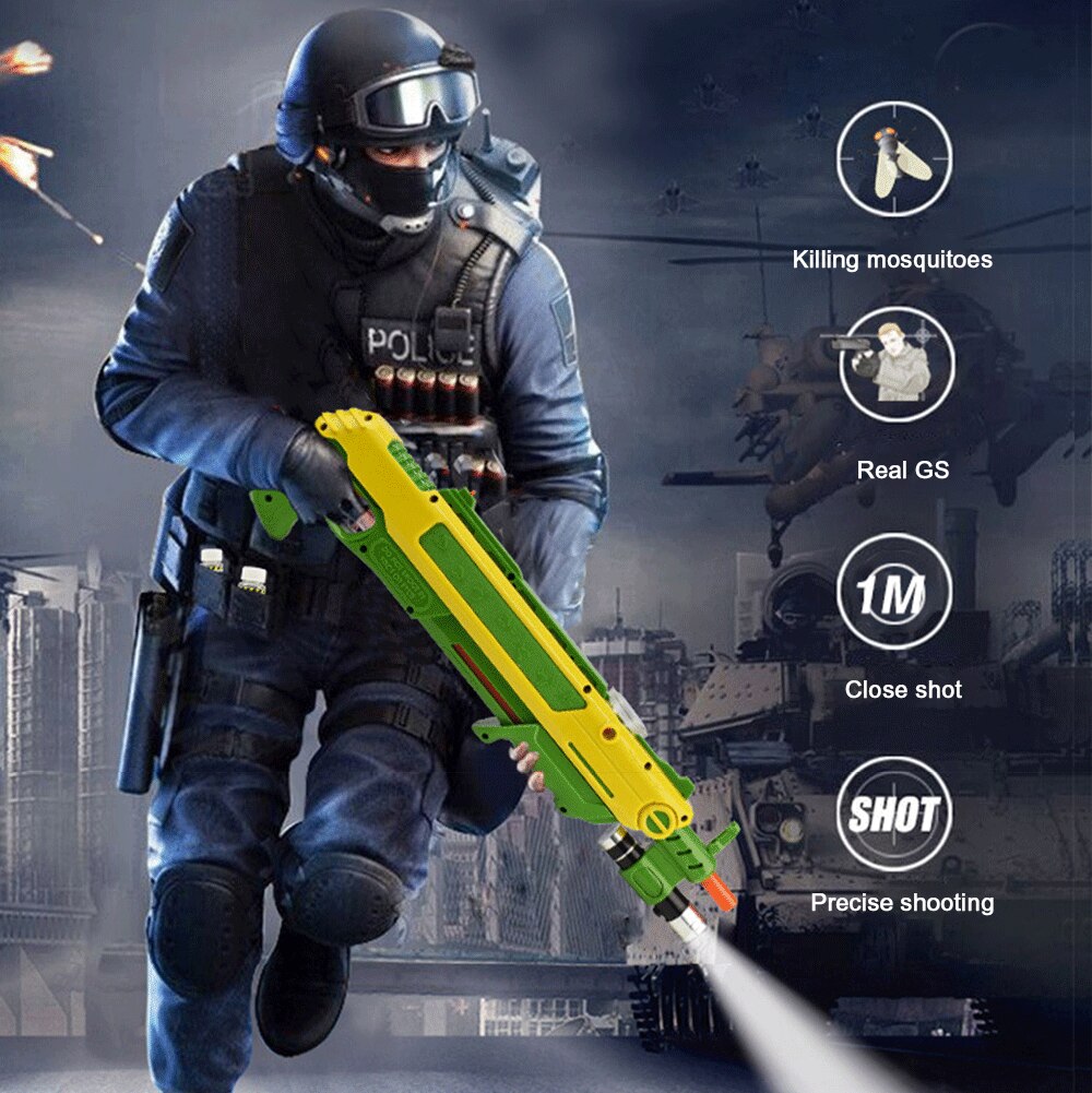 Salt Gun Bug Blaster for Close-Range Indoor Fly Control