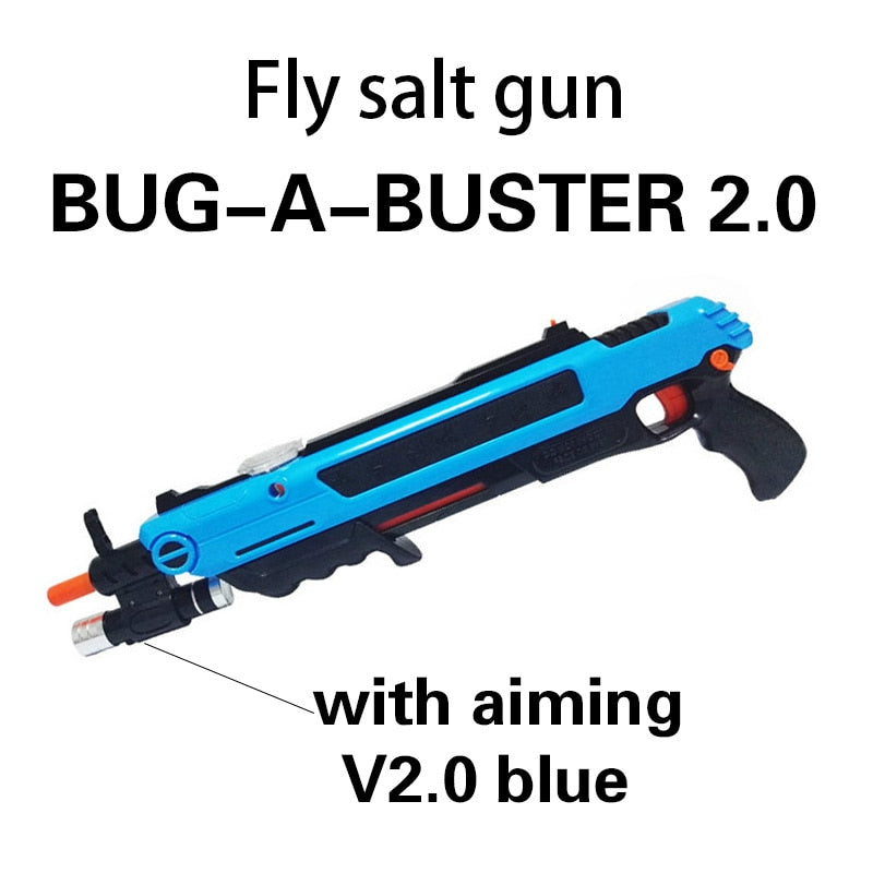 Salt Gun Bug Blaster for Close-Range Indoor Fly Control